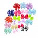 ICObuty 2.75 -3.5 " Boutique Girls Hair Bows Hair Clips For Baby Girls Toddlers