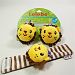 2pcs Cute Cartoon Baby Infant Wrists Rattle Set Toys for Kids, Animal Rattles Developmental Soft Toys for Newborn Boys and Girls (Lion)