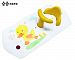 BBCare Non-Slip Safety Play Seat with Extra Long Play Mat (Yellow_Duck)