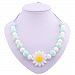 Teether Necklace for Baby Teething Necklace Relief Silicone Beads Baby Jewelry Chew Natural Teething