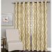 Elrene Home Fashions Medalia Window Panel (Toasted Wheat) - 52 x 84 - Single Panel only by Elrene