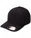 Hurley Men's Black Plaid Embroidered-Logo FlexFit Hat