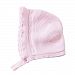 Toubaby Toddler Girl Autumn Winter Pink Lace Bonnet Baby Hats 0-18M (6-18M, pink 1)