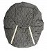 Mint Marshmallow Baby Car Seat Cover, Grey
