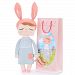 Me Too Angela Stuffed Bunny Super Soft Plush Rabbit Doll Baby Toys Gifts for Girls 12" New Design