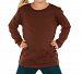 Kavio! Toddlers Crew Neck Long Sleeve Brown 2T