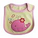 Bib - SODIAL(R)Infant Baby Toddler Cotton Bib Stroller Saliva Towel Burp Cloth, Style 9 Pink
