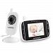HelloBaby Video Baby Monitor with Night Vision Camera & Temperature Sensor, Two Way Talkback System