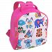 F40C4TMP Kids Backpack Kindergarten Preschool Neoprene Nursery Bag Cartoon Animals Zoo
