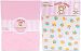 Honey Baby Cupcake Toddler Bed or Crib Sheets 2-Pack (100% Cotton)