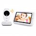 Wireless Video Baby Monitor , iLifeSmart 2.4 GHz Baby Monitor with Camera Wireless Audio Video Baby Camera Monitor, 7.0 Inch Screen Night Vision & Two-way Talk LCD Display Temperature Monitoring for Baby, Pet, Old people (1 x Camera)