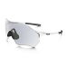 EVZero Range - Matte White - Clear to Black Iridium Photochromic Lens Sunglasses-No Color