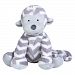 Trend Lab Monkey Plush Toy, Gray/White