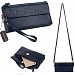 Summer Clearance Sale Day 2016 ValentoriaÃ‚® Women's Large Capacity Leather Wallet Purse Smartphone Wristlet Clutch with Shoulder Strap (Naveblue) by Valentoria