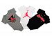 Nike Michael Jordan Infant Layette Bodysuit 3 Pcs Sets 3/6 Months