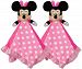 Kids Preferred Disney Snuggly Blanket Minnie Mouse, Twin Pack