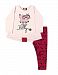 Pulla Bulla Baby girl graphic outfit ages 3-6 months - Light Pink and Cherry