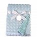 Tracfy Baby Polyester Fleece Blanket Ultra Soft Minky Dot Bed Swaddling and Stroller Blanket for Unisex Babies Infants Kids