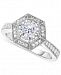 Trumiracle­­­ Diamond Vintage-Inspired Engagement Ring (5/8 ct. t. w. ) in 14k White Gold