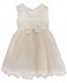 Rare Editions White Lace Illusion Dress, Baby Girls