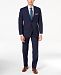Michael Kors Men's Classic-Fit Navy Mini-Grid Suit