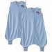 HALO Big Kids SleepSack Lightweight Knit Wearable Blanket, Blue, 4-5T, 2-Pack