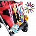 NERLMIAY 5 pcs Colorful Baby Kids Safety Seat Stroller Toys hanging with Pacifier Chain Baby Toy Fixed To Carry
