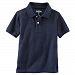 OshKosh B'Gosh Little Boys' Pique Polo Shirt- Navy Blue - 2T