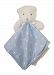 Bear with Light Blue & White Polka Dot Baby Security Blanket from Blankets & Beyond by Blankets and Beyond