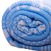 SonnenStrick 100% Organic Cotton Knitted Baby Blanket (Bear) Made in Germany (Blue)