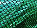 HomeBuy Jersey Mermaid Scale Fabric Fish Tale Foil - Spandex Lycra - 2 Way Stretch Material - 150Cm Wide - 7 Colours (Green)