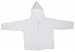 Bambini 417 S White Interlock Hooded Sweat Shirt, Small