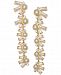 Jewel Badgley Mischka Crystal & Imitation Pearl Linear Drop Earrings
