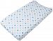 Breathable Baby Blue Mist Dot Changing Pad Cover by Breathable Baby