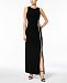 Msk Embellished Ruched Jersey Gown