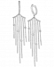 Effy Diamond Bezel Fringe Drop Earrings (1/3 ct. t. w. ) in 14k White Gold