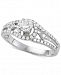 Diamond Openwork Design Engagement Ring (3/4 ct. t. w. ) in 14k White Gold