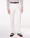 Sean John Men's Classic-Fit Stretch White/Gray Windowpane Suit Pants