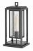 1007OZ - Hinkley Lighting - Republic - One Light Outdoor Pier Mount Oil Rubbed Bronze Finish with Clear Seedy Glass - Republic