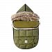 7AM Enfant "Le Sac Igloo" Footmuff, Converts into a Single Panel Stroller and Car Seat Cover, Army, Large