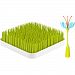 Boon Grass and Stem, Green + Magenta/White