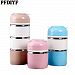 GreenSun(TM) Cute Japanese Bento Box Lunchbox Stainless Steel Lunch Boxing Food Fruit Container Storage Boxes to Store for Kid Picnic