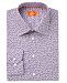 Tallia Men's Fitted Small Floral Printed Ground Dress Shirt