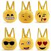 GreenSun(TM) Lovely Baby Kid Face Expression Plush Toys Bags Yellow Girls Boy Children's Backpack Schoolbag Car Storage Bags