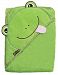 FRENCHIE MINI COUTURE Frog Hooded Towel, Green