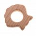 Baoblaze Natural Wooden Animal Shape Pendant For Baby Teether Chew Bite Teething Jewelry Making Accessory - Shell, as described
