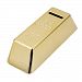GreenSun(TM) Luxury Design Novelty Fun Gold Brick Piggy Bank Coin Money Box Storage Tank Kids Gifts