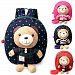 GreenSun(TM) Plush animal backpacks for kids safety harnesses for 1~3 years old baby toddler walking keeper bear cute backpack storage bag