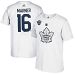 Toronto Maple Leafs Mitch Marner Adidas NHL 2018 Stadium Series Silver Player Name & Number T-Shirt