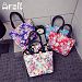 GreenSun(TM) Food Picnic Bags Lunch Bags for Women Floral Printed Thermal Kids Men Cooler Lunchbox Tote Kitchen Supplies Container